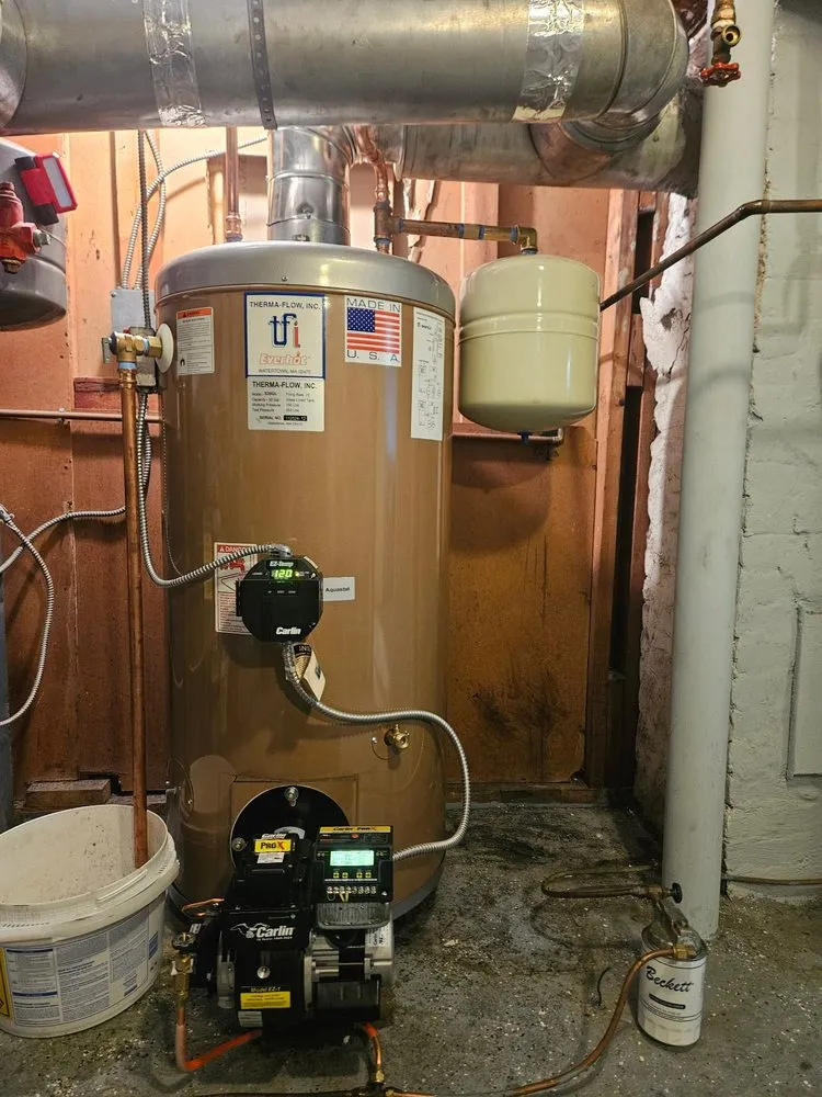 Slide of George Hafner Oil Burner Service