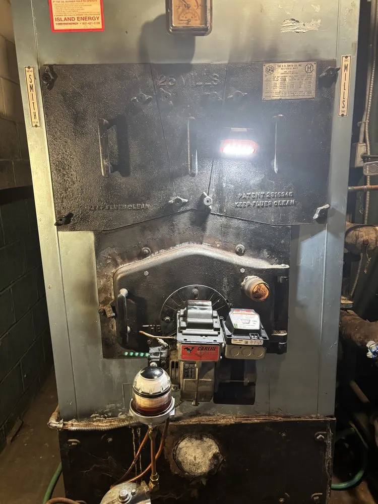 Slide of George Hafner Oil Burner Service