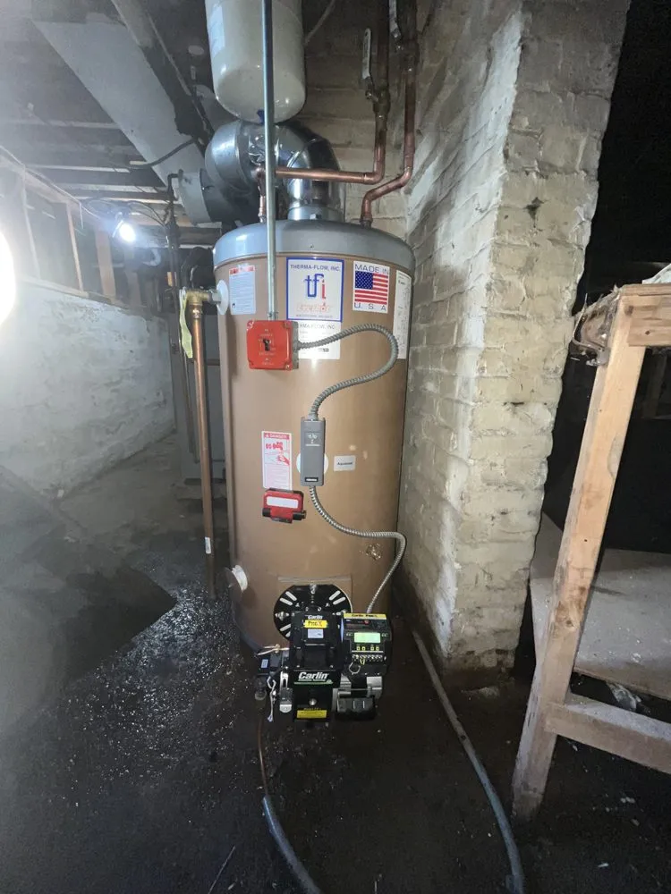 Slide of George Hafner Oil Burner Service