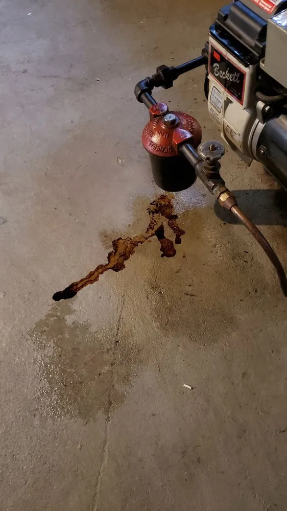 Slide of George Hafner Oil Burner Service