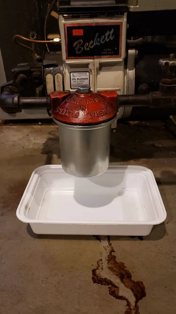 Slide of George Hafner Oil Burner Service