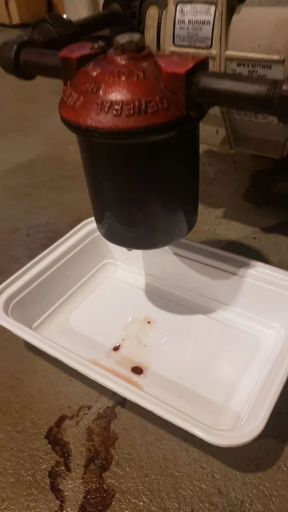 Slide of George Hafner Oil Burner Service