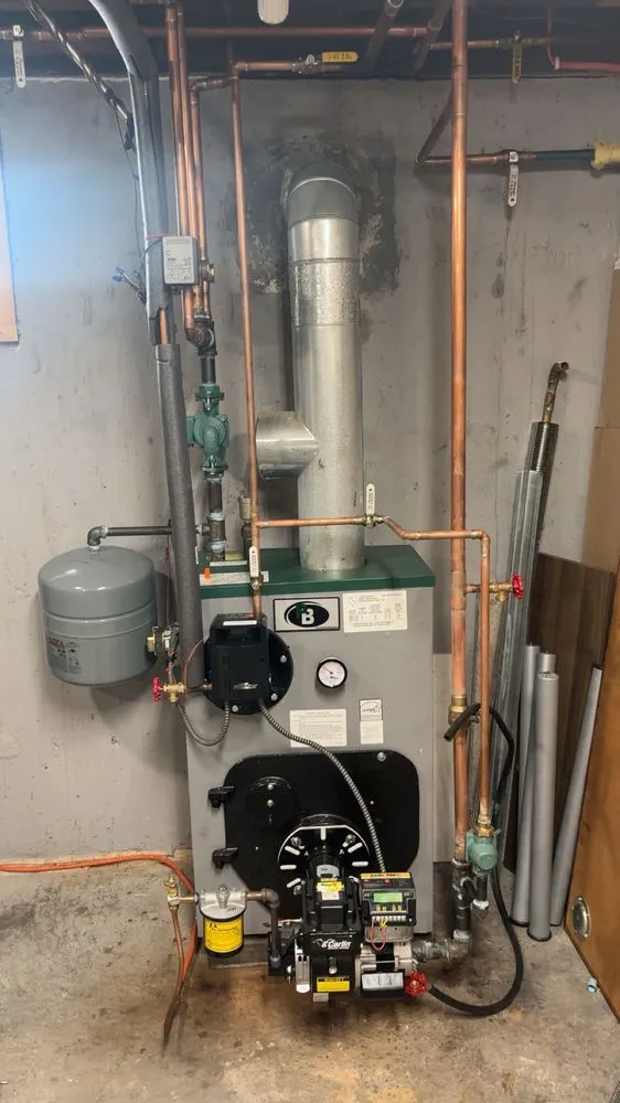 Slide of George Hafner Oil Burner Service