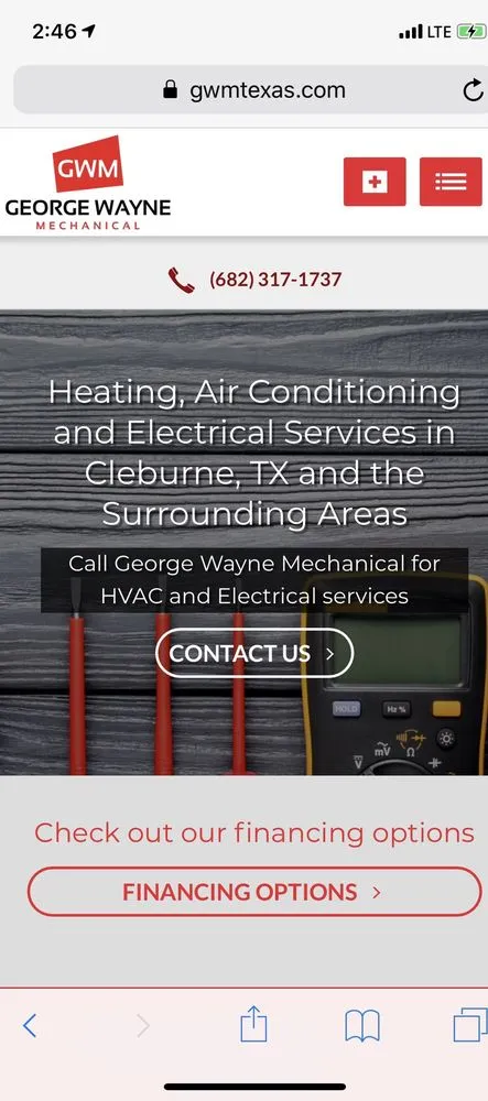 Slide of George Wayne Mechanical, Electrical & Plumbing