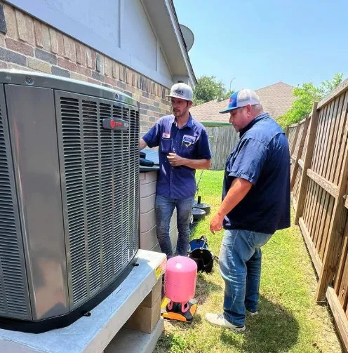 Slide of George's Air Conditioning