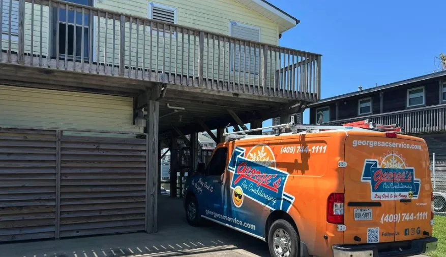 Slide of George's Air Conditioning