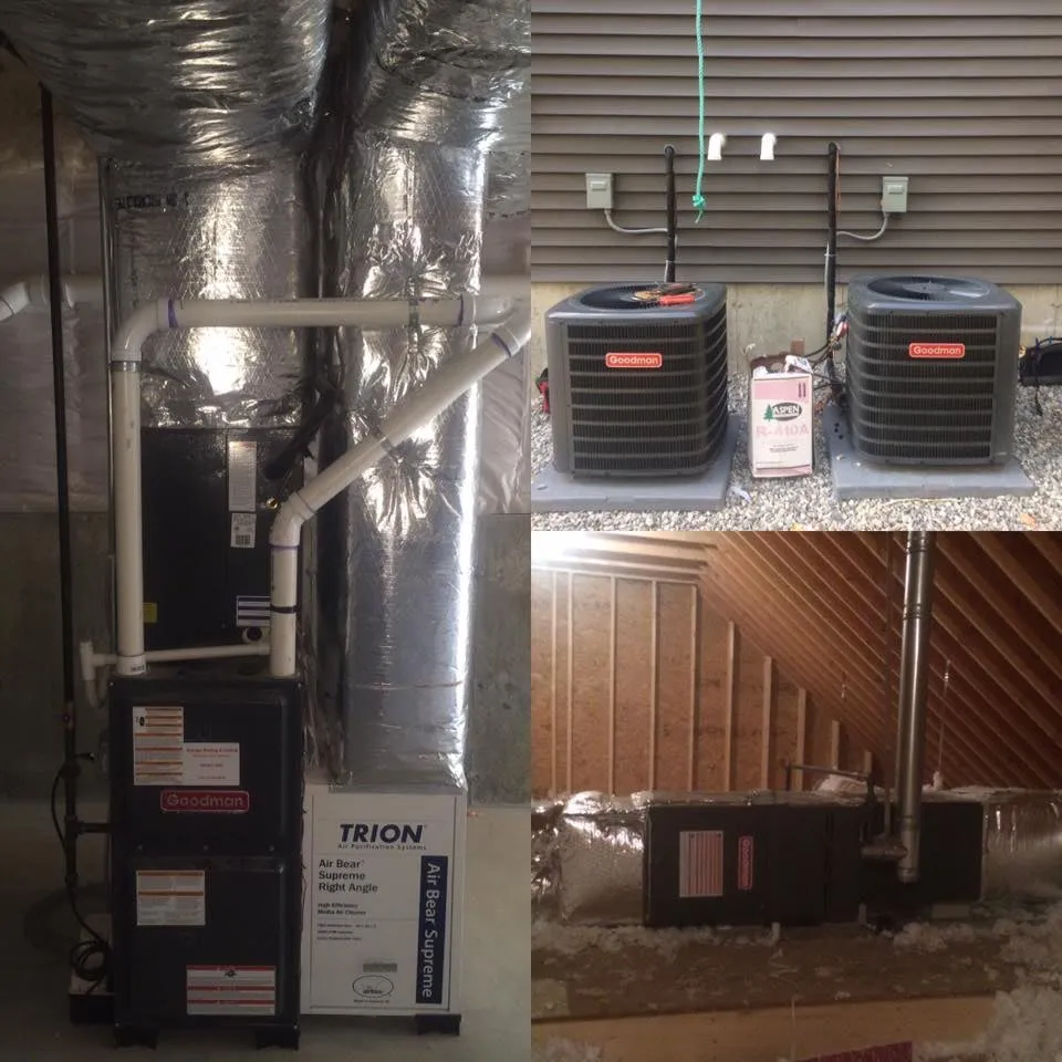 Slide of Georges Heating and Cooling