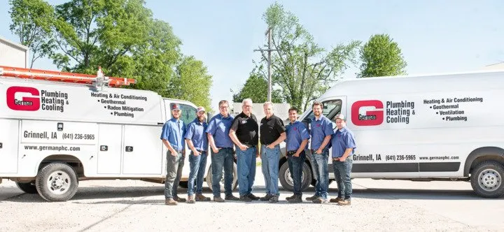 Slide of German Plumbing Heating & Cooling