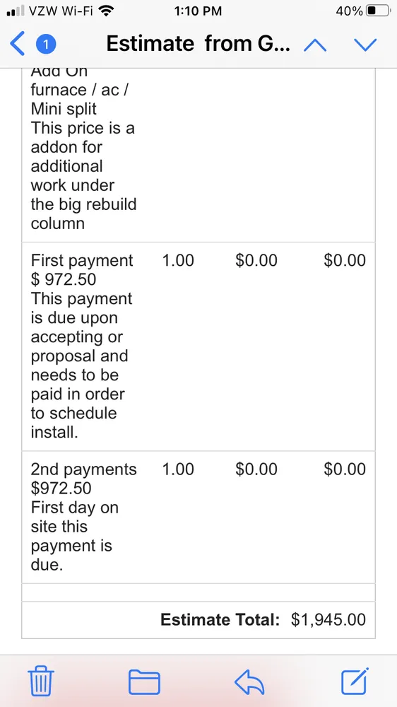Slide of Gervais Mechanical Services