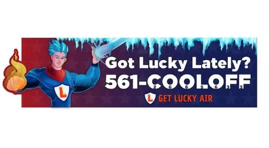Slide of Get Lucky Air