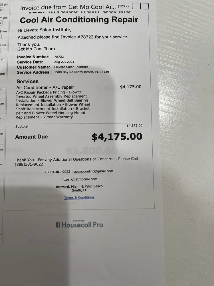 Slide of Get Mo Cool Air Conditioning