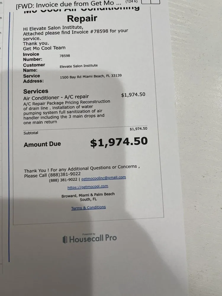 Slide of Get Mo Cool Air Conditioning