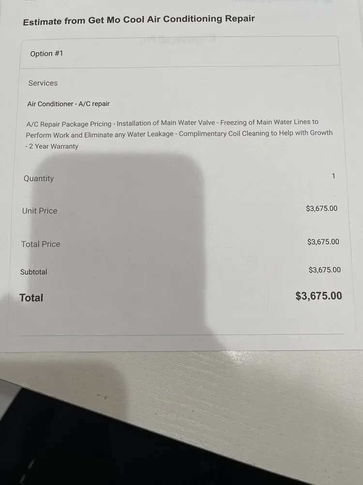 Slide of Get Mo Cool Air Conditioning