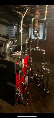 G&I HVAC Heating and Cooling Logo