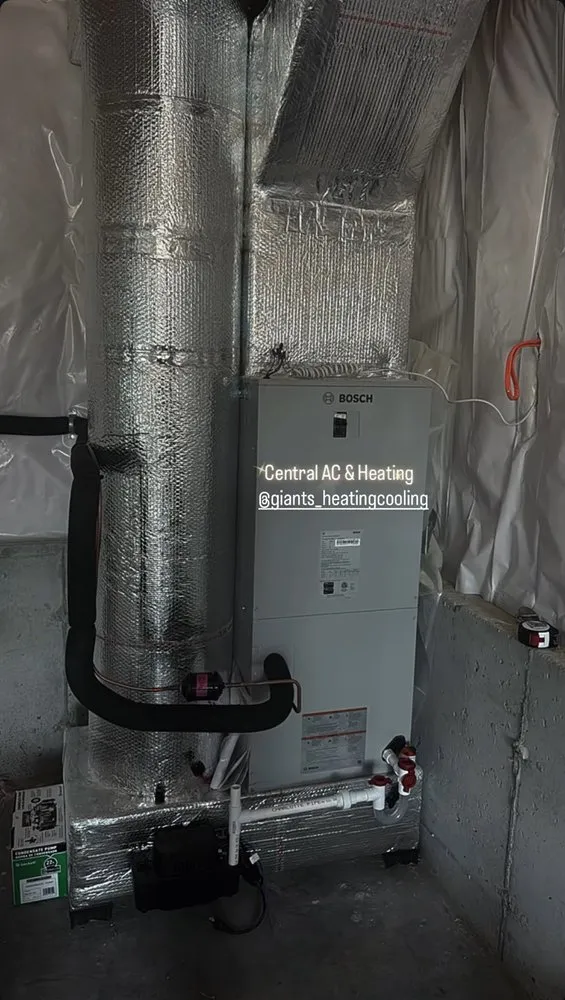 Slide of Giants Heating Cooling