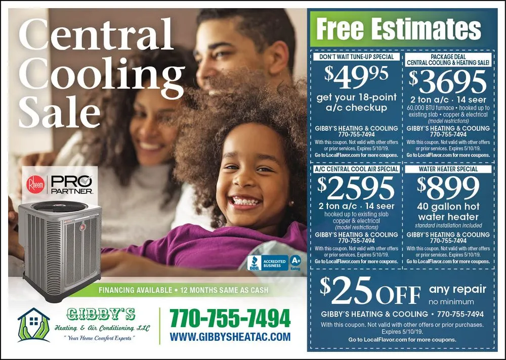 Slide of Gibby's Heating & Air Conditioning