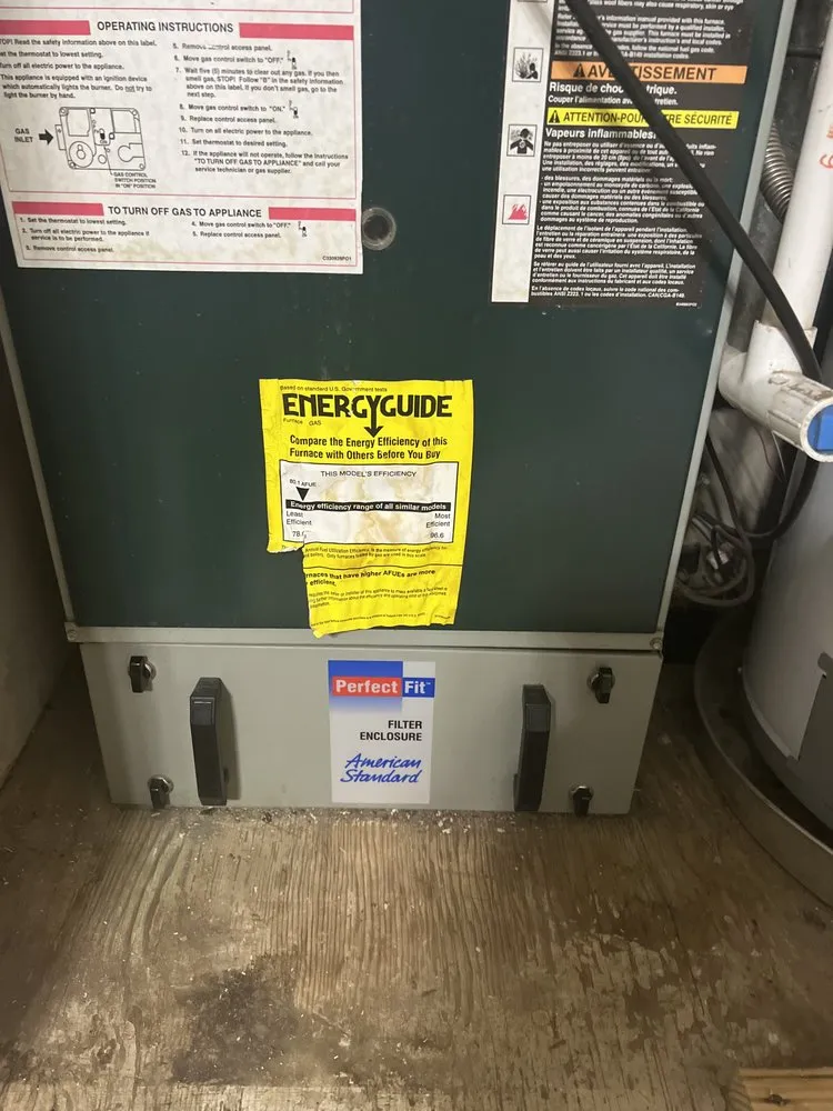 Slide of Gideon Heating & AC