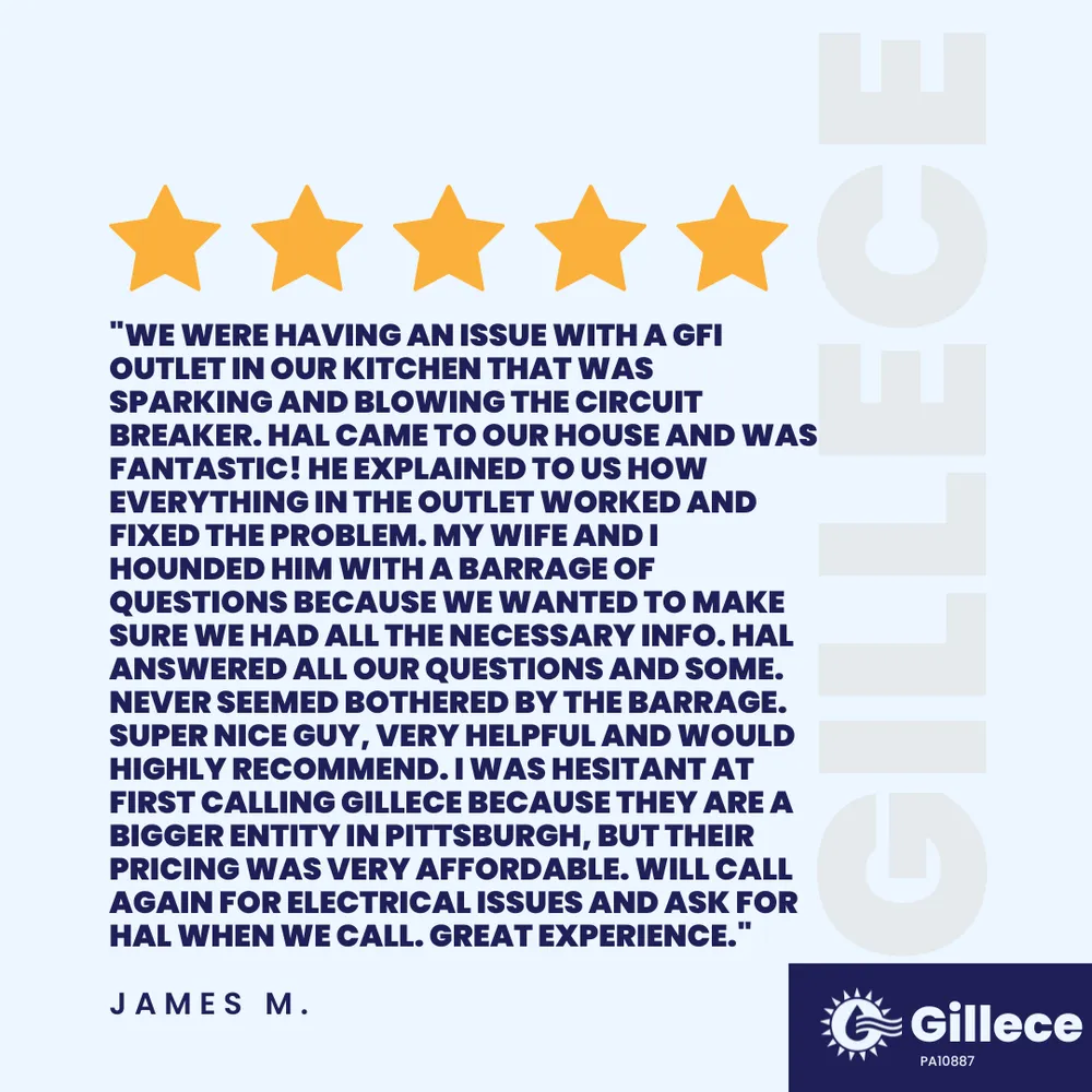 Slide of Gillece Services