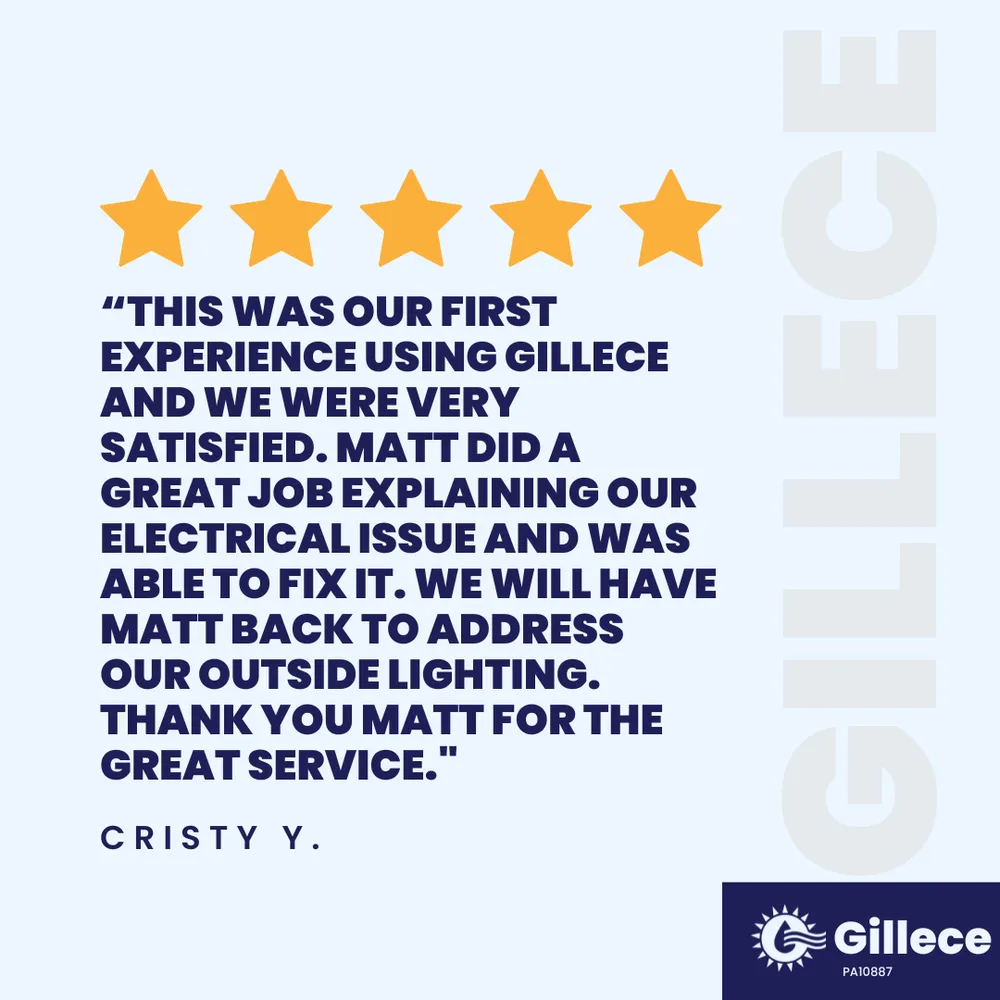 Slide of Gillece Services