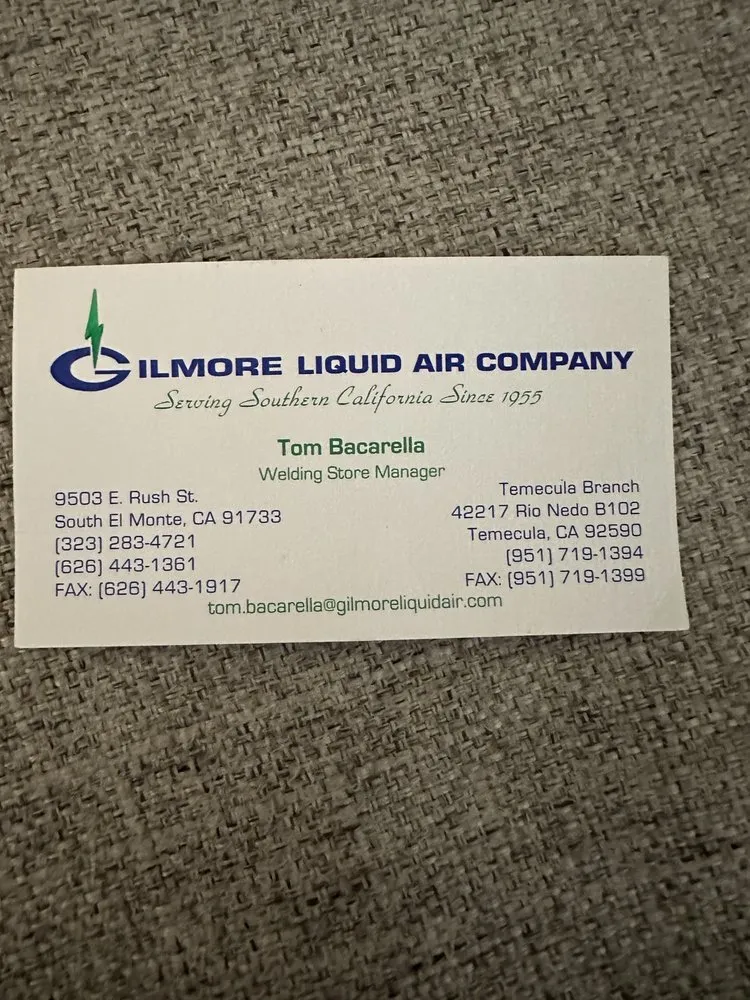 Slide of Gilmore Liquid Air