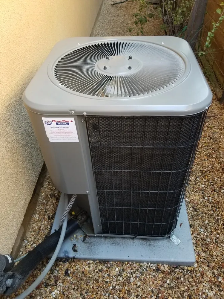 Slide of Give Back HVAC