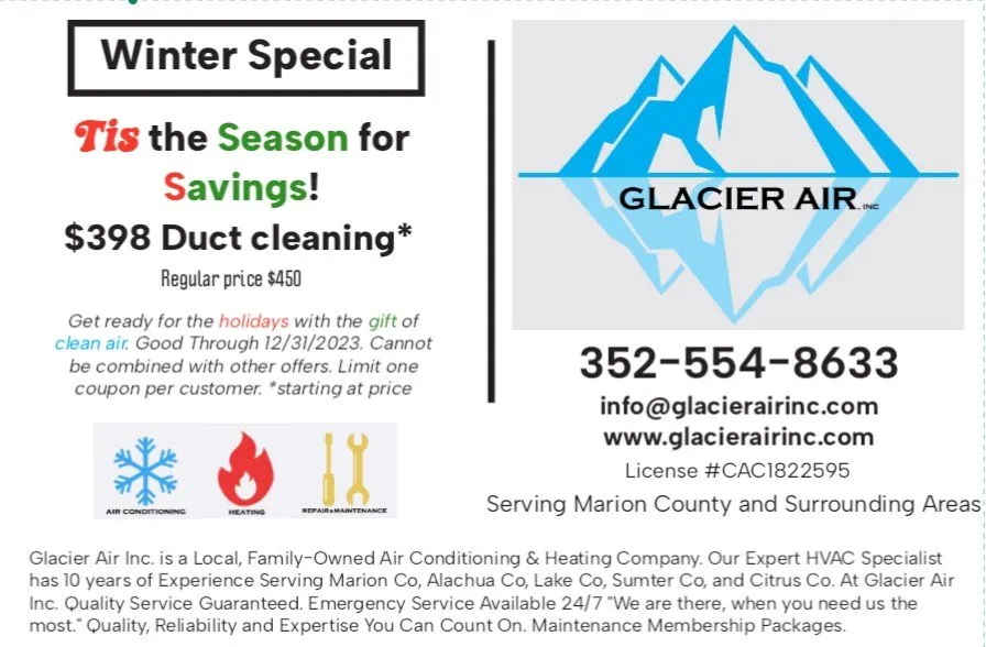 Slide of Glacier Air