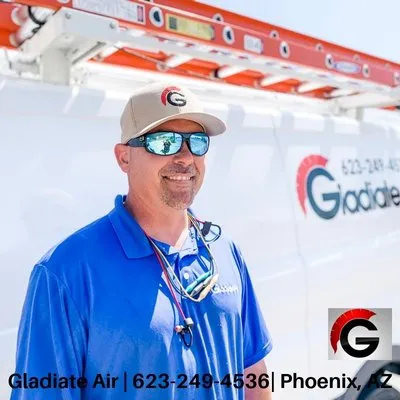 Gladiate Air Conditioning & Heating Logo