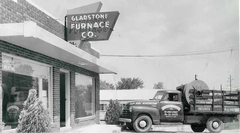 Slide of Gladstone Furnace & A/C