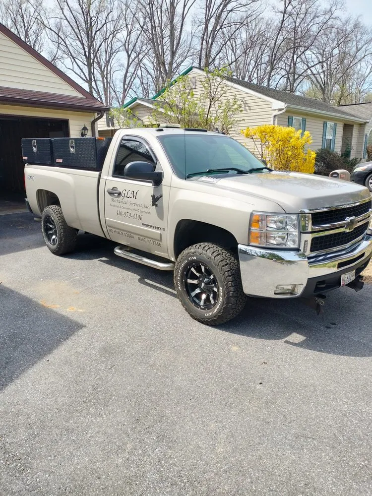 Slide of GLM Mechanical Services