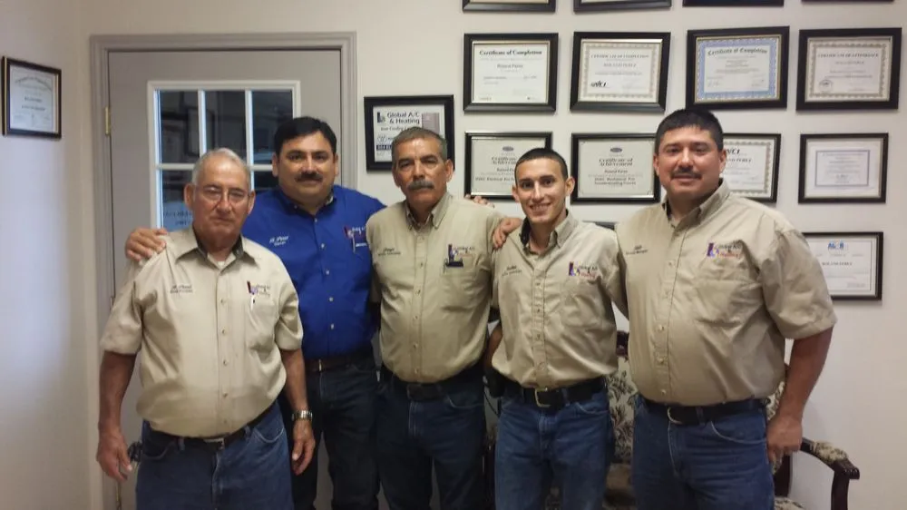 Slide of Global A/C & Heating