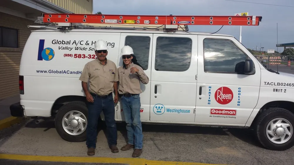 Slide of Global A/C & Heating