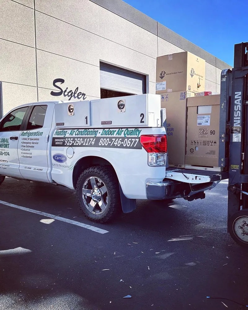 Slide of Global Comfort HVAC