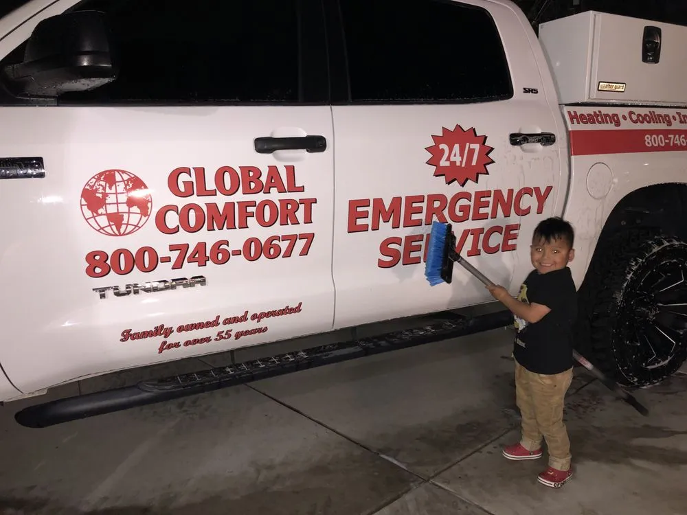 Slide of Global Comfort HVAC