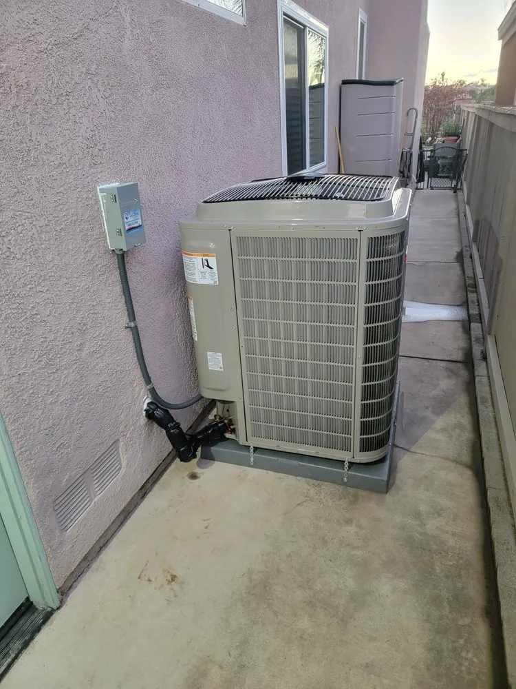 Slide of Global Heating and Air Conditioning