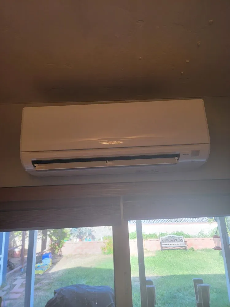 Slide of Global Heating and Air Conditioning