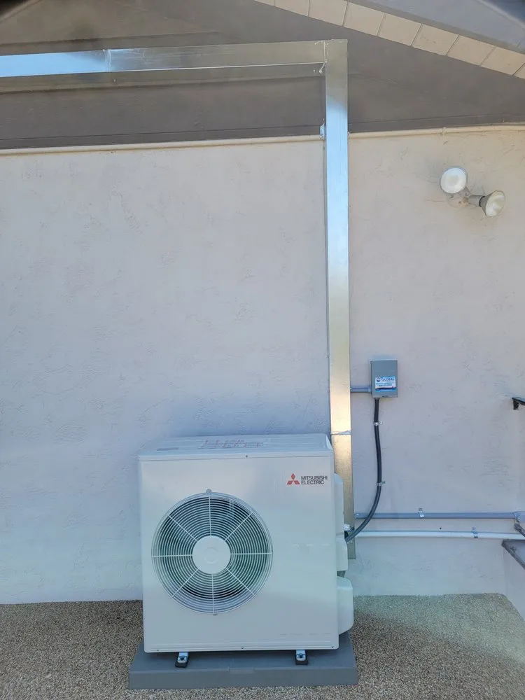 Slide of Global Heating and Air Conditioning