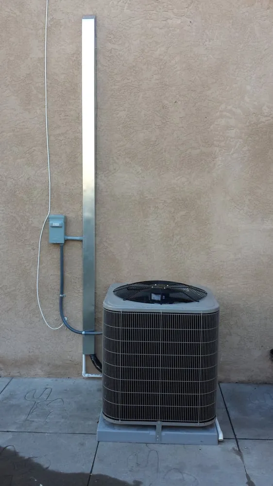 Slide of Global Heating and Air Conditioning