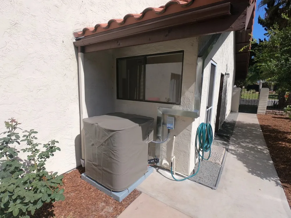 Slide of Global Heating and Air Conditioning