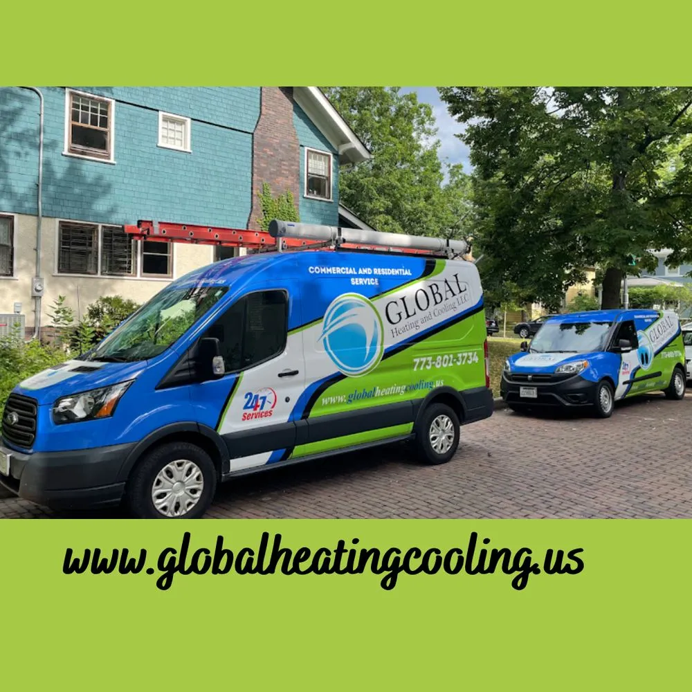 Slide of Global Heating and Cooling