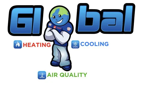 Global Heating and Cooling Logo