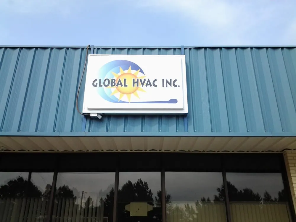 Slide of Global HVAC