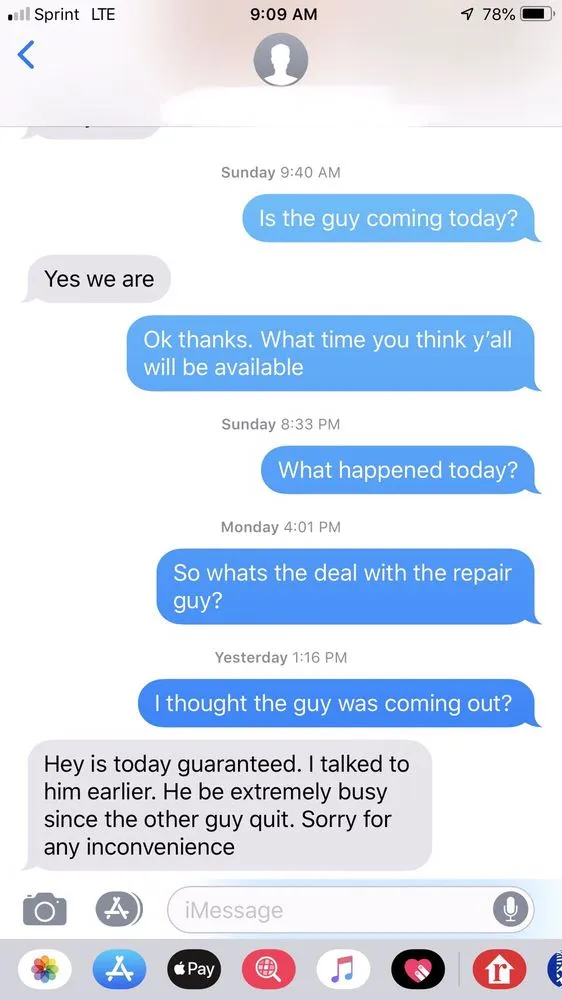 Slide of Globe Appliances