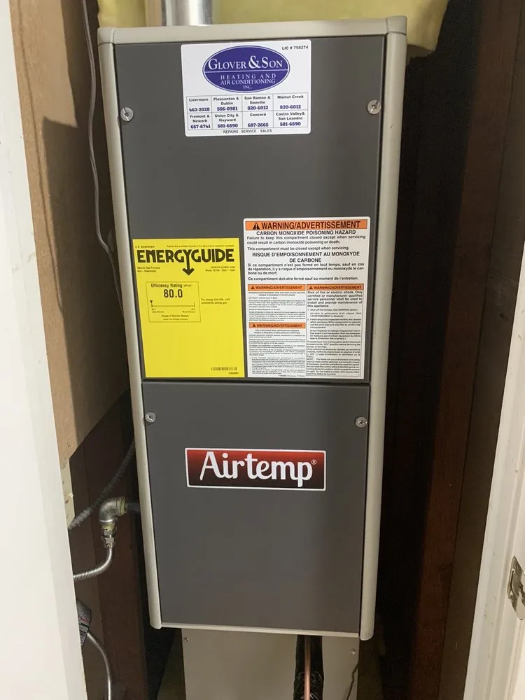 Slide of Glover & Son Heating and Air Conditioning