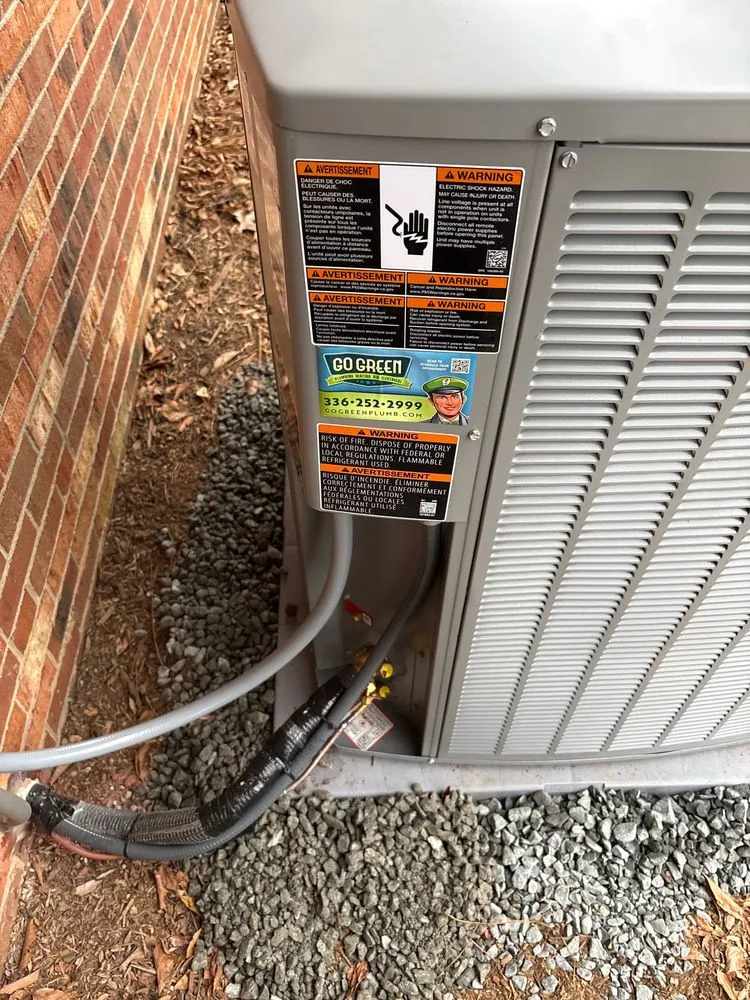 Expert HVAC maintenance near you across Winston-Salem, NC - Go Green Plumbing, Heating, Air & Electrical