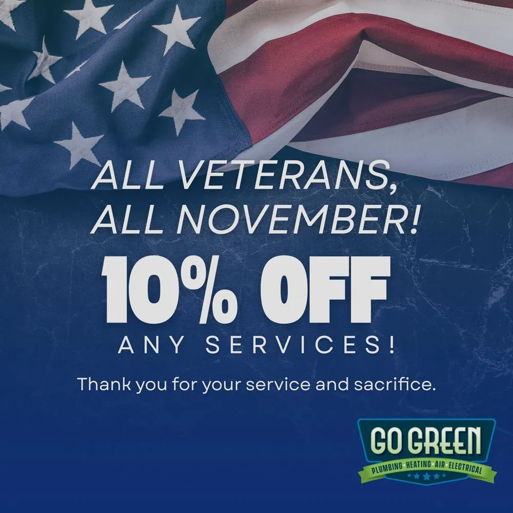 Top-rated heating and cooling service in Winston-Salem, NC - Go Green Plumbing, Heating, Air & Electrical