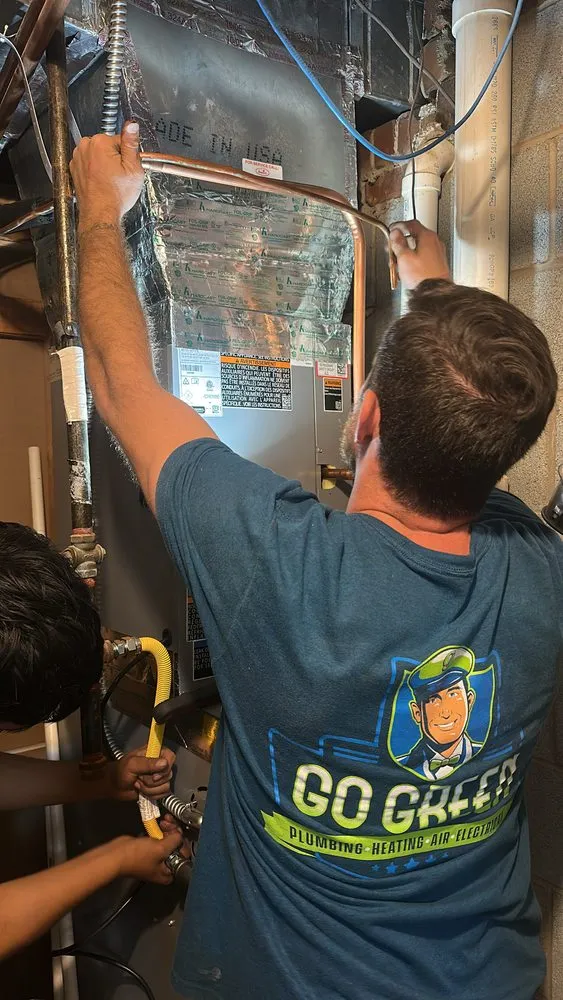 Local HVAC installation in Winston-Salem, NC - Go Green Plumbing, Heating, Air & Electrical