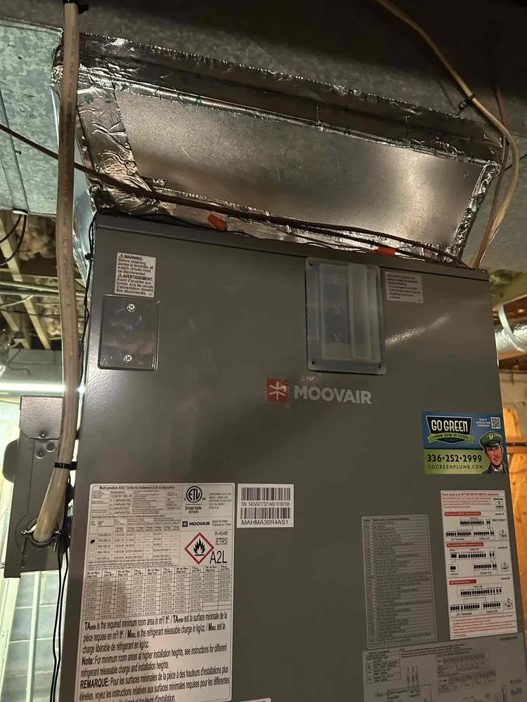 Trusted AC installation experts serving Winston-Salem, NC - Go Green Plumbing, Heating, Air & Electrical