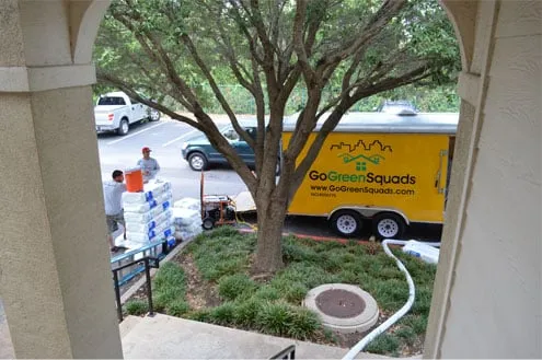 Slide of Go Green Squads