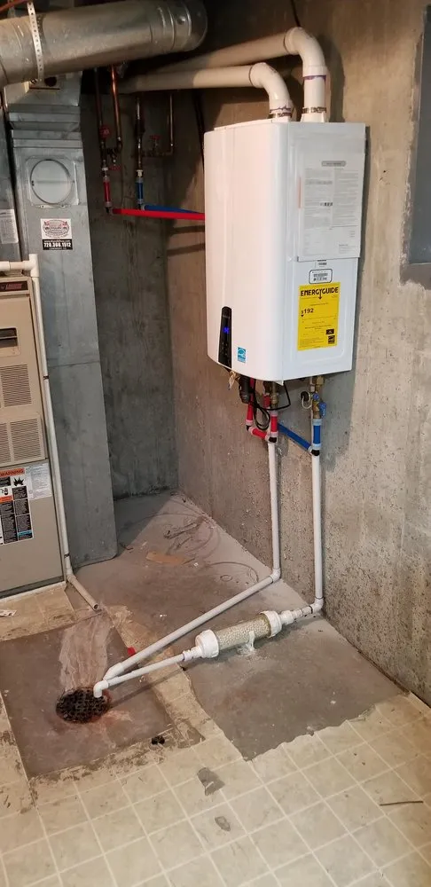 Slide of Go Tankless