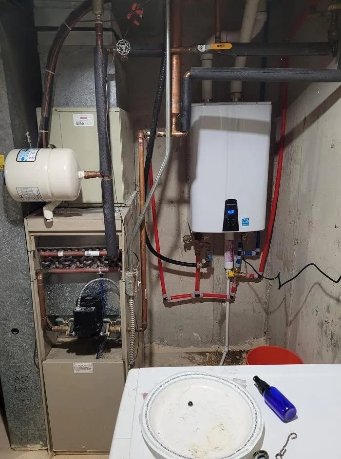 Slide of Go Tankless